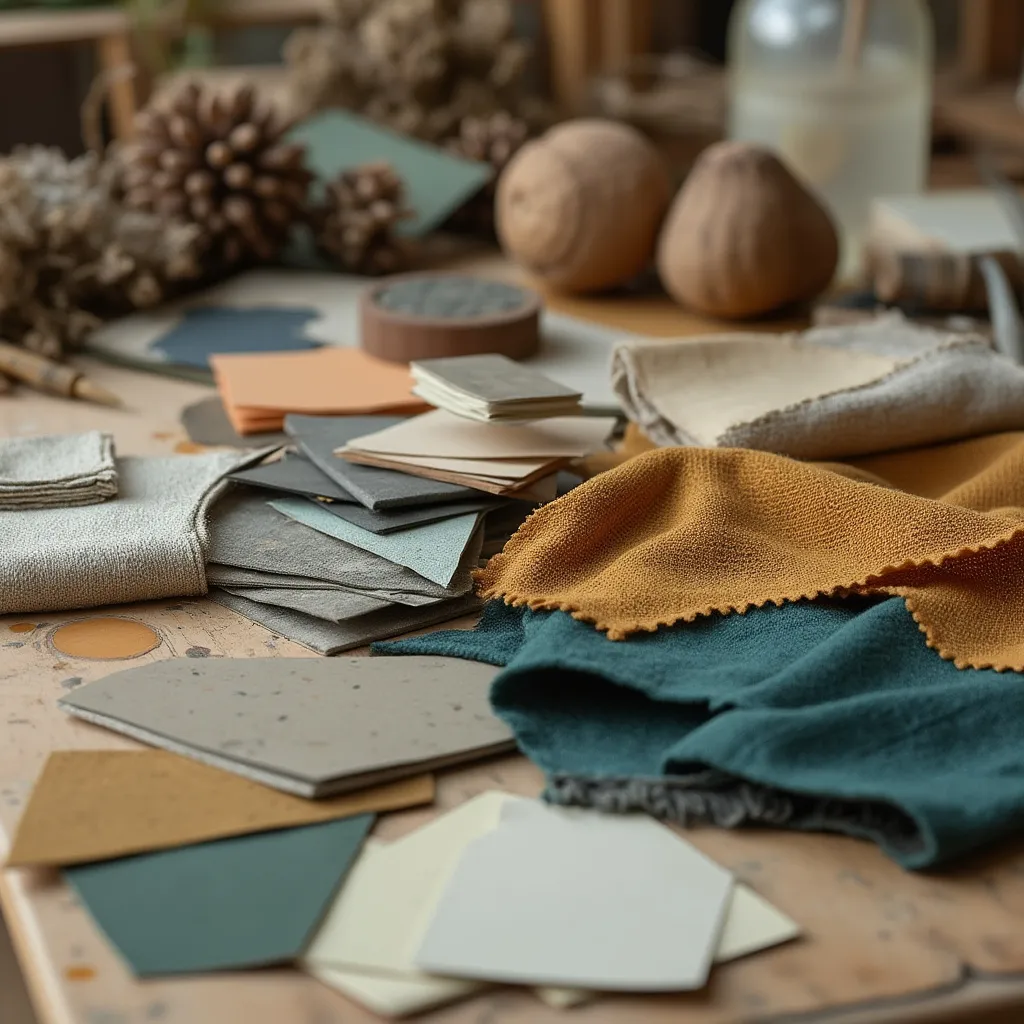 Selección de materiales y texturas para un proyecto